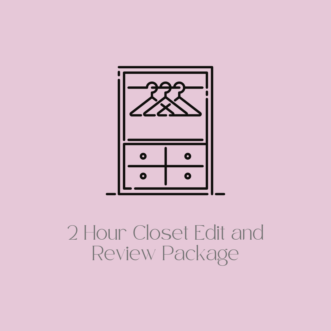 2 Hour Closet Edit and Review Packages