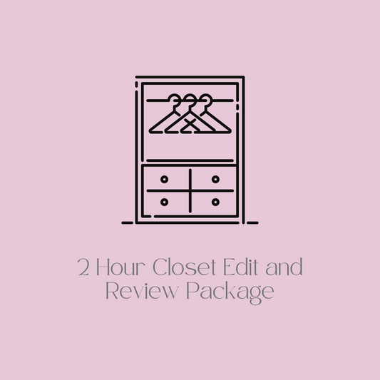 2 Hour Closet Edit and Review Packages