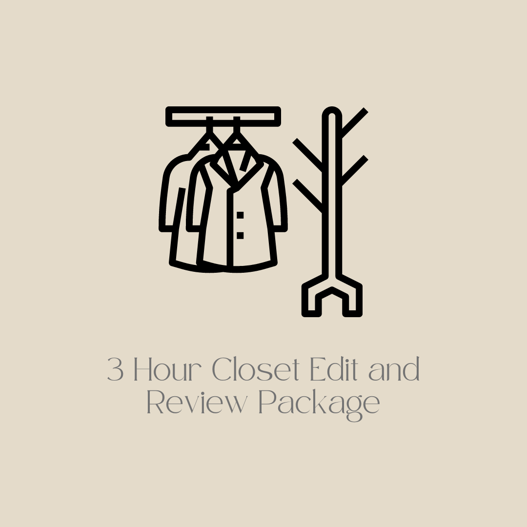 3 Hour Closet Edit and Review Packages